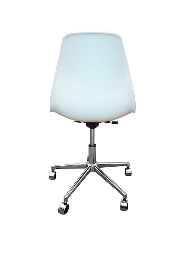 OFFWHT,  Modax, Mona Eames Office Chair - White