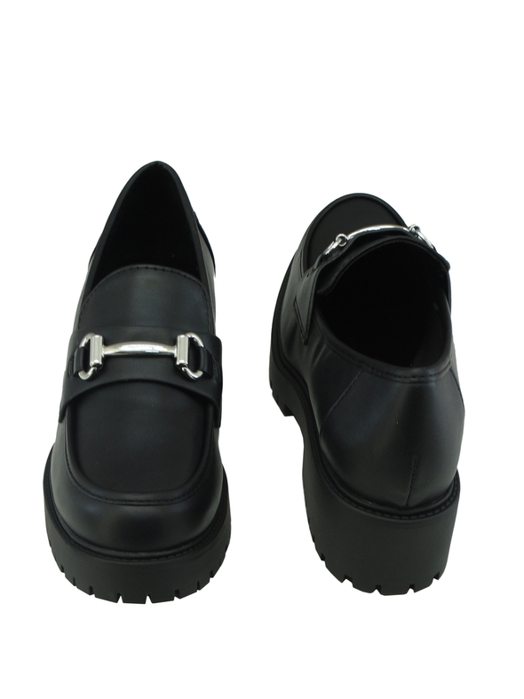 Ladies' Soda Bedale-S Platform Loafers - Black