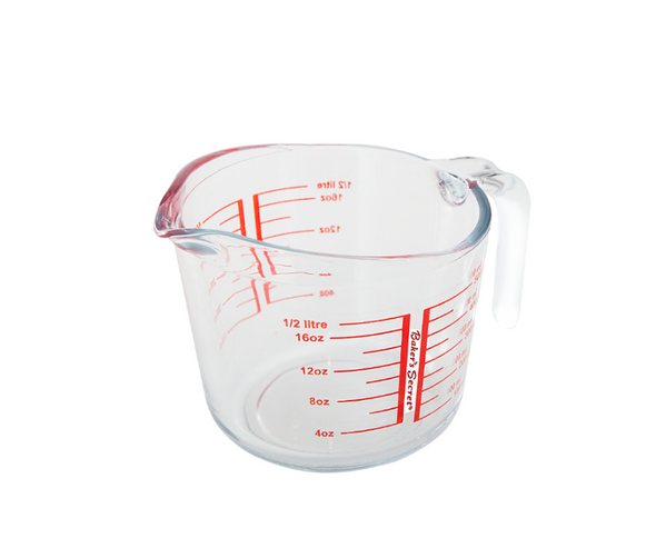 Baker's Secret - 500ML Glass Measuring Cup