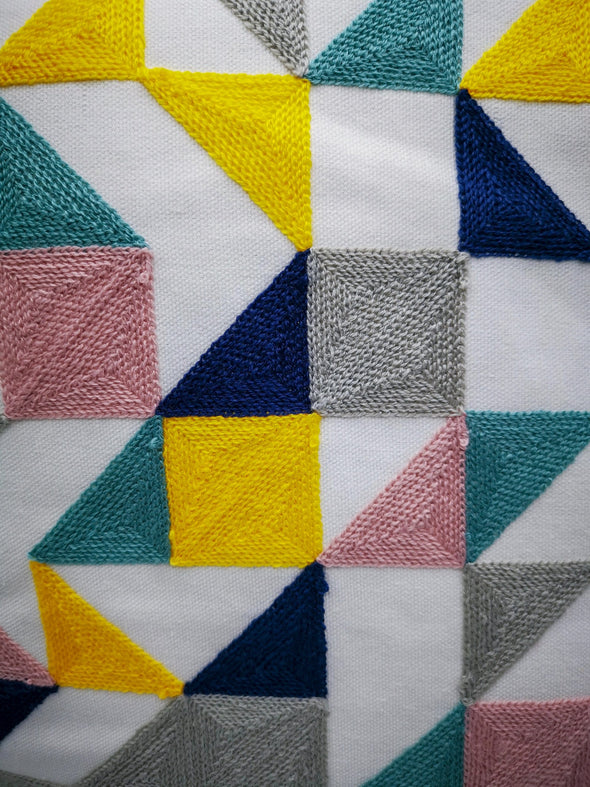 BZC2, Cushion Fabric Triangles