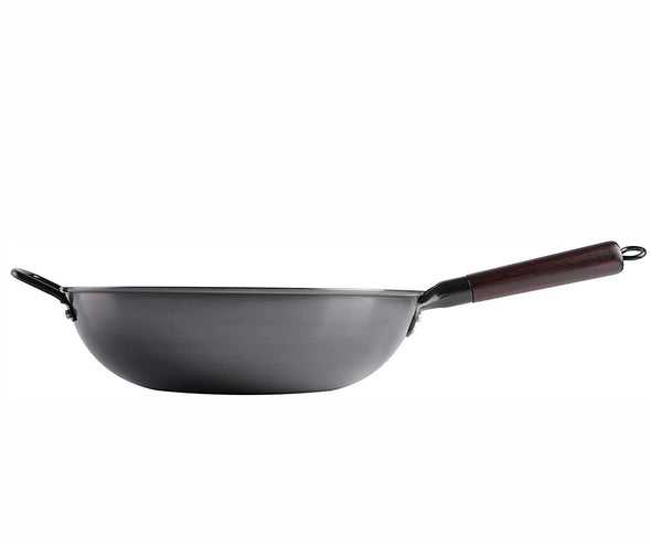 523-0765, Gibson Home, 13" Debossed Carbon Steel Wok