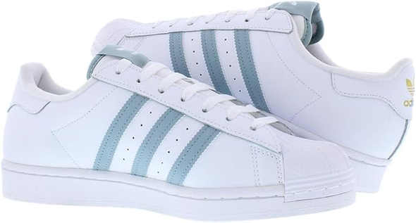 GY0977, Adidas -Superstar Men's Sneakers (Low Top)- Wht/magic Grey - (9-13)