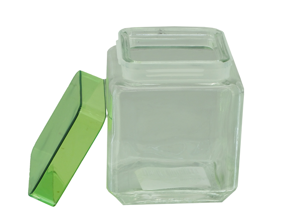 Euro-Ware 3pc Square Glass Canister Set