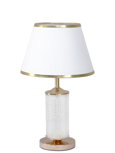 5502-5623) Table Lamp w Glass/metal Base