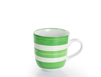 126914123, Gibson Home - Sunset Stripe, 18oz Ceramic Cup