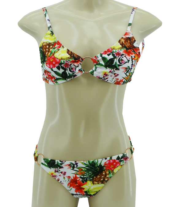 LSW32A, Ladies'   Emme Jordan 2Pc Swimsuit S-XL - Asstd Prints