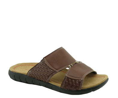 Men's Don Marco 22004-102 Casual Flip Flop Sandals-Brown