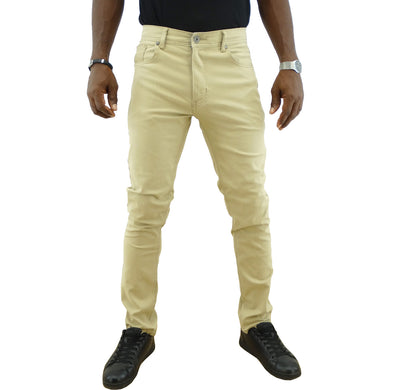 Men's Jordache Slim Fit Khaki Twill Jeans Pants