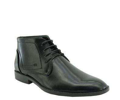 Men's Tayno Anlow,  Lace-up Ankle Boot-Black