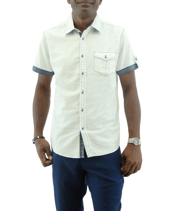 HB4181, AT Jeans Men's S/S Shirt S-XL