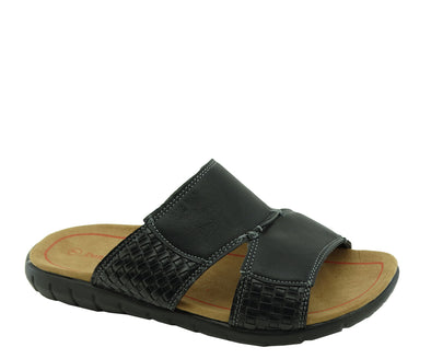 Men's Don Marco 22004-101 Casual Flip Flop Sandals-Black