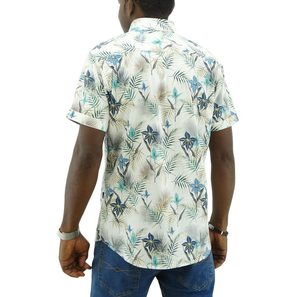 Men's Jordache, Slim Fit Printed Casual Shirt