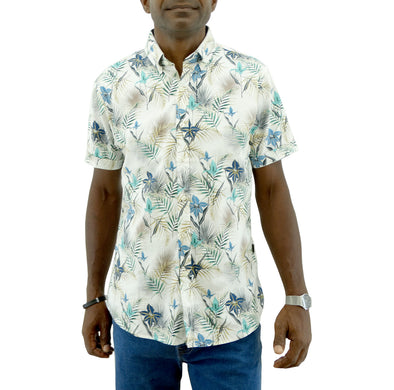 Men's Jordache, Slim Fit Printed Casual Shirt