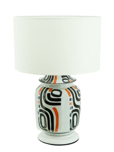 MK1499, Ceramic Table Lamp - 24.5"