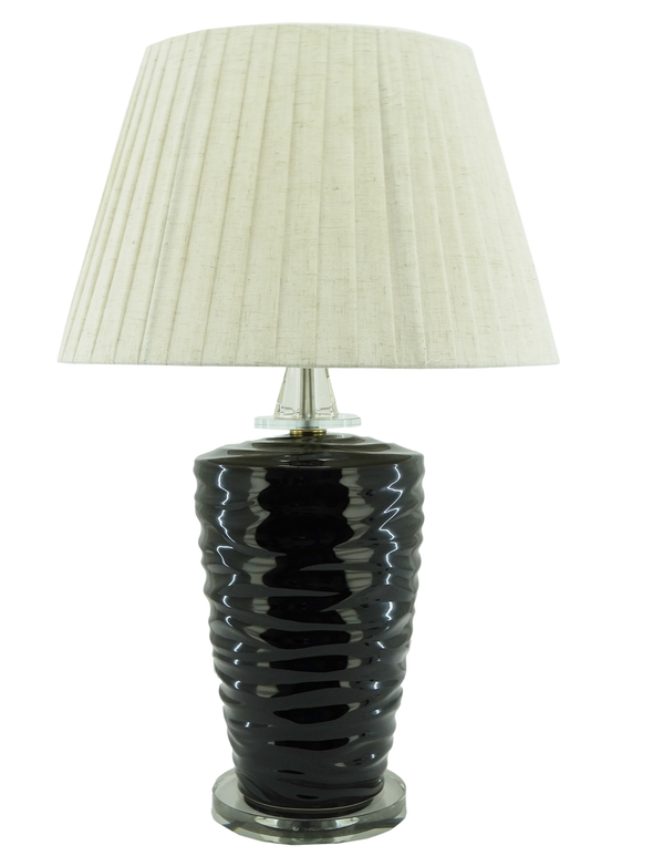26" Ceramic & Acrylic Table Lamp (ONLINE ONLY)