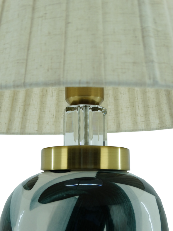 23" Ceramic & Acrylic Table Lamp (ONLINE ONLY)