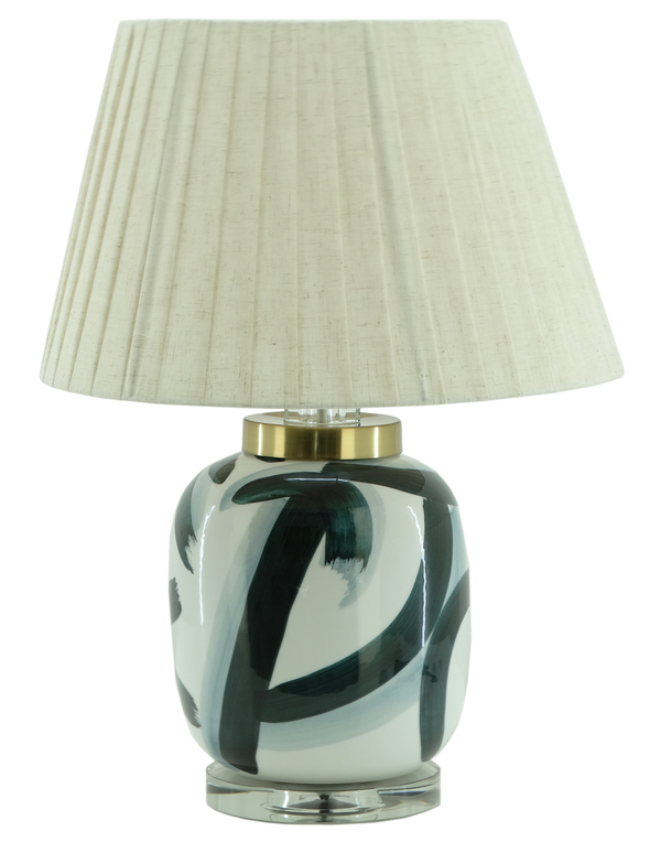 23" Ceramic & Acrylic Table Lamp (ONLINE ONLY)