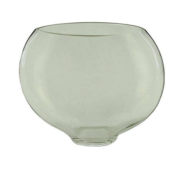 8.5" Clear Glass Vase