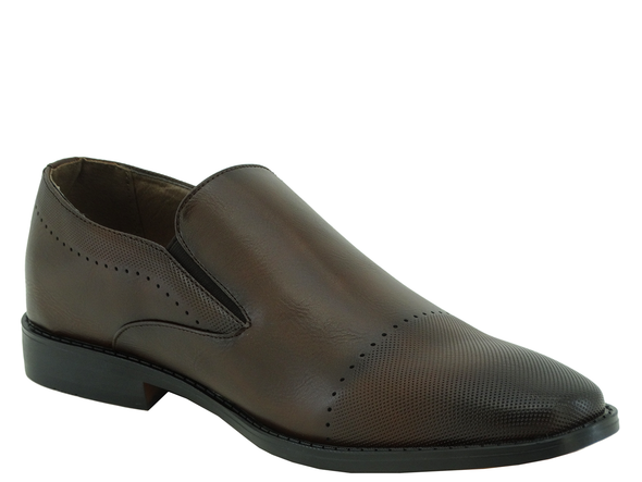 Men's Tayno Solok Dress Oxford  Slip-on Shoes (CAMEL)