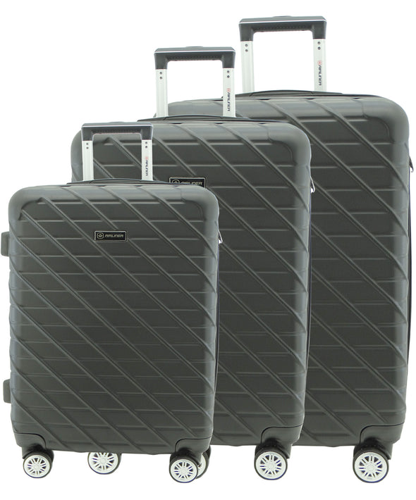 24" Airliner, Hardshell Medium Spinner Suitcase-Dark Grey