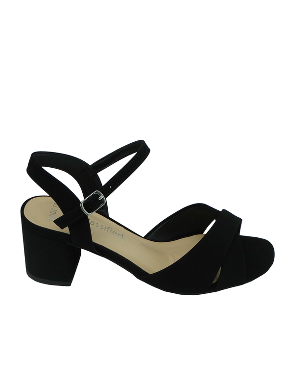 Ladies' Cityclassified W-Mila Low Chunky Heel Sandals - Black