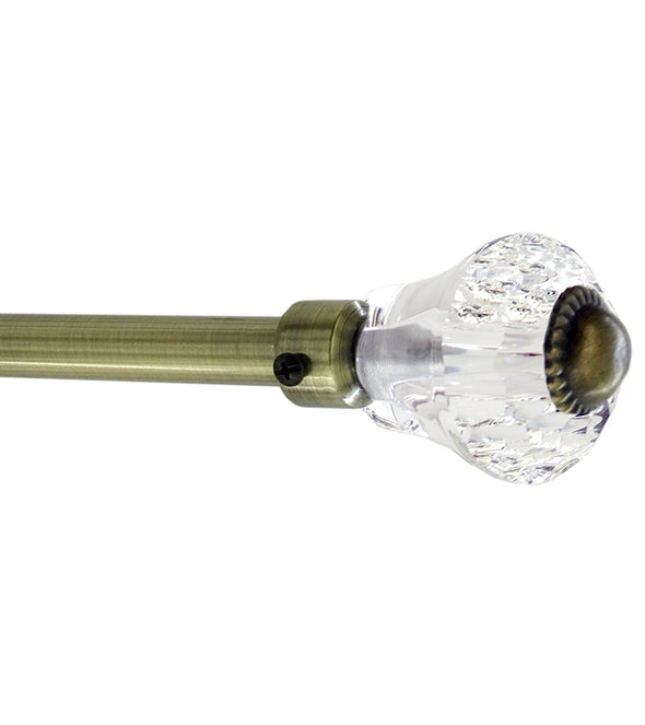 WR2940, Ekhaya Design, 84"-120" Curtain Rod