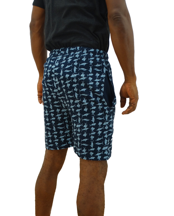 Men's Drawstring Pajama Shorts