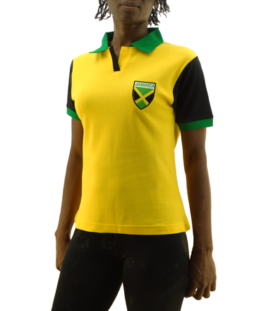 Ladies' Jamaica Colors Yellow Polo Shirt