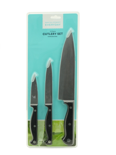 3pc Stainless Steel Cutlery Set