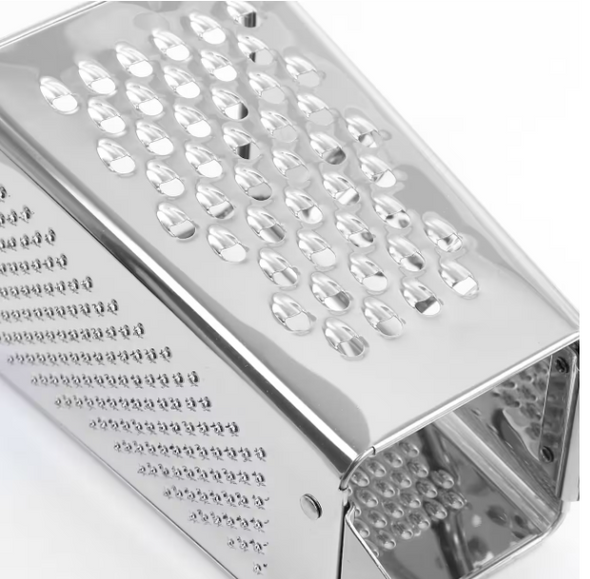9.5" Stainless Steel 4Sided Box Grater