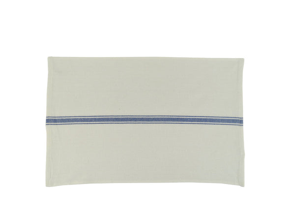 12 PC Blue Herringbone Kitchen Towel Set
