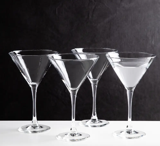 4pc Martini Glass Set