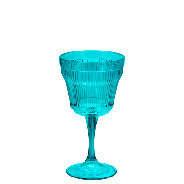 Barok Aquamarine Acrylic Goblet 300ml