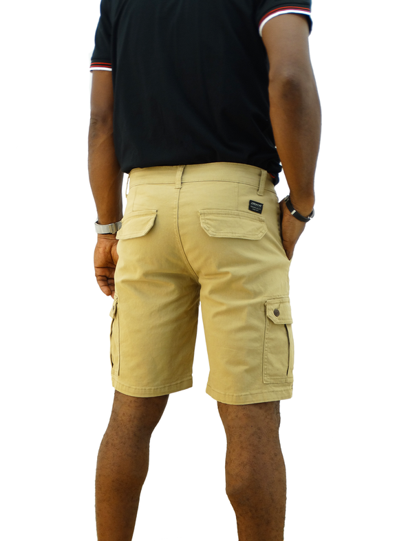 Men's Jordache Stretch Twill Cargo Bermuda Shorts