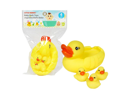 Little Mimos 4pc Rubber Duck Play Set