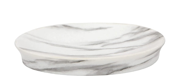 Madora Marble Brooks Soap Dish (White)