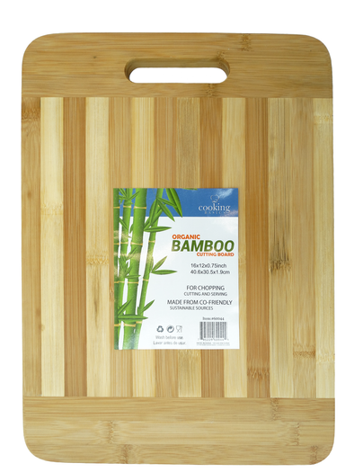 Bamboo Cutting Board 40.6cm x 30.5cm 1.9cm