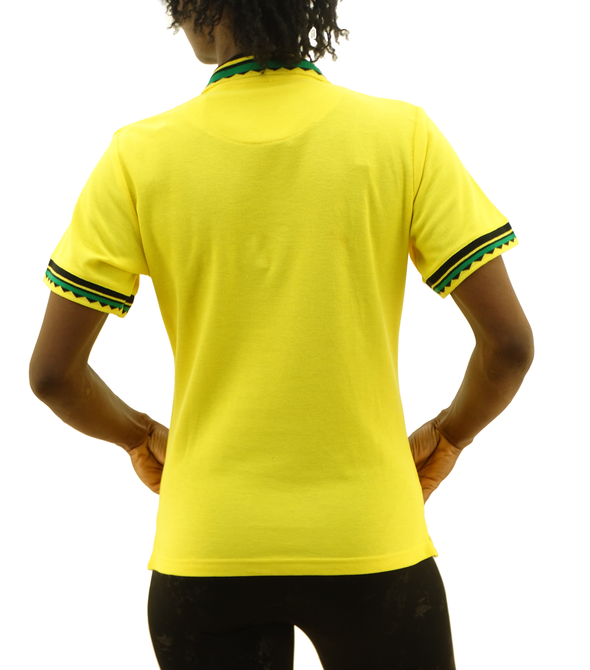 Ladies' #62 Jamaica Colors Yellow Polo Shirt