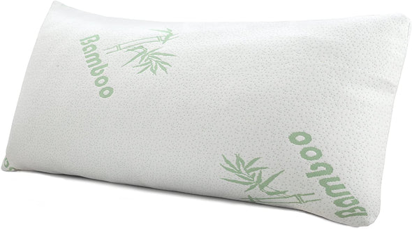 Premium Bamboo Memory Foam Queen Pillow