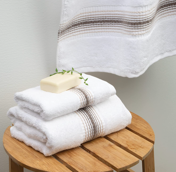 Aston Arden Bath Towel-Brown