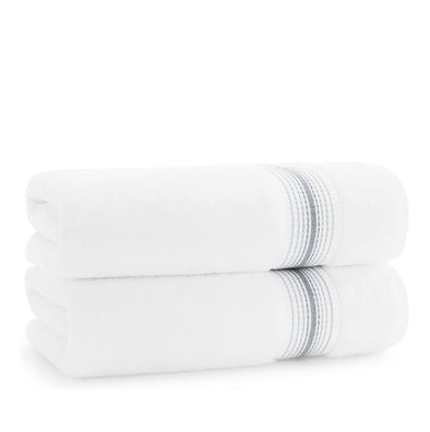Aston Arden Bath Towel-Slate Blue