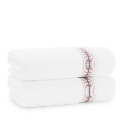 Aston Arden Bath Towel-Rose