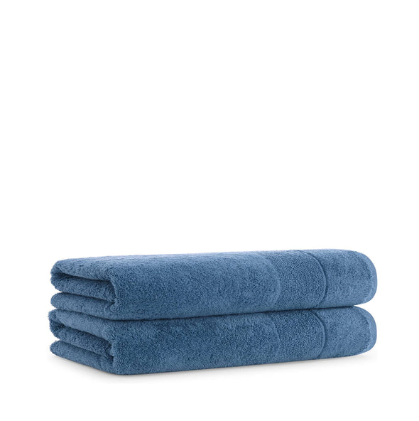 Aston Arden Hand Towel-Copen Blue