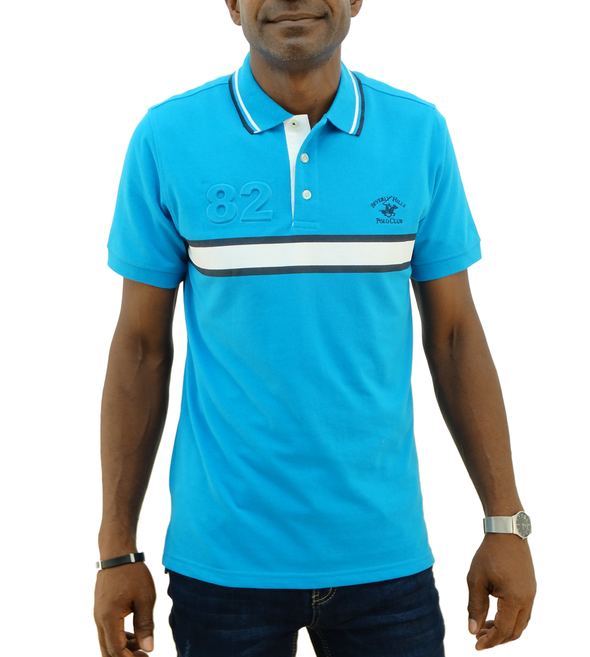 Men's Beverly Hills Polo Club Classic Fit Shirt (Turquoise)