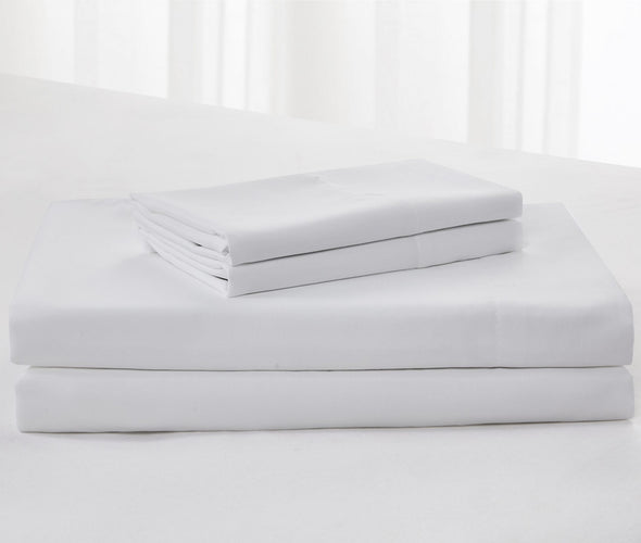 10 PC Dixee Beverly Hills Queen Comforter Set White