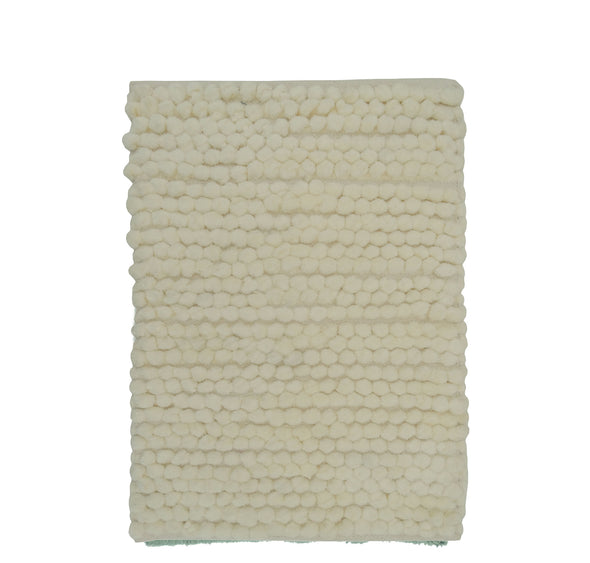 Honeycomb Hand Loom Bath Rug