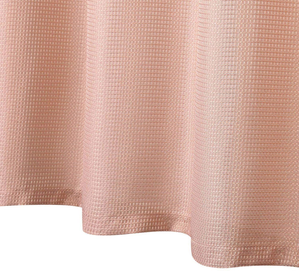 100-0483, +Jennifer Fabric Shower Curtain Blush