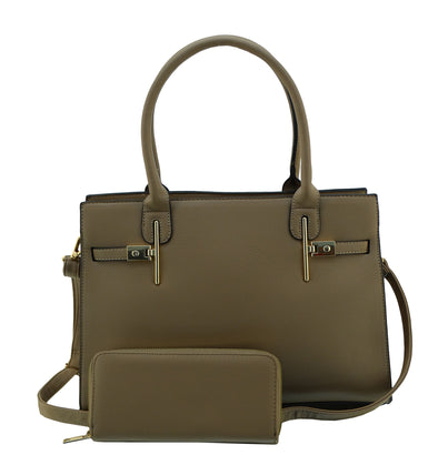 2 PC Luxe Style Handbag