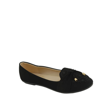 Ladies' Sabrina 857 Slip-On Flat Shoes Black