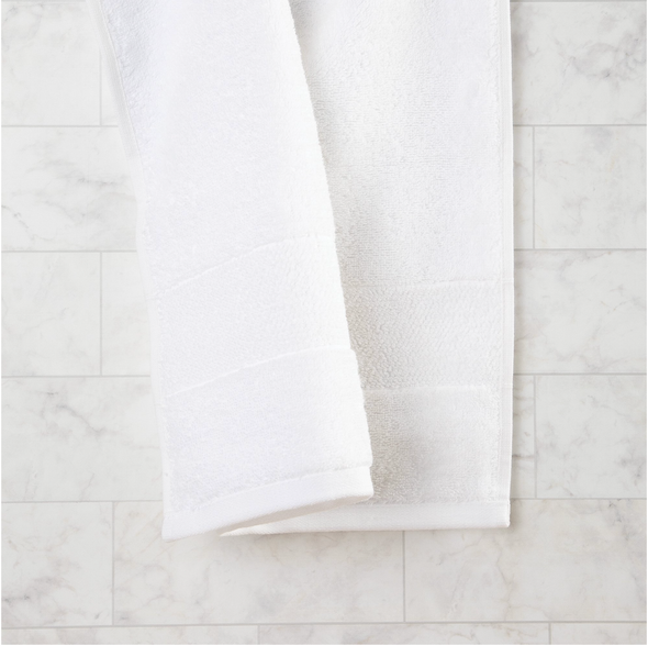 Aston Arden Hand Towel-White
